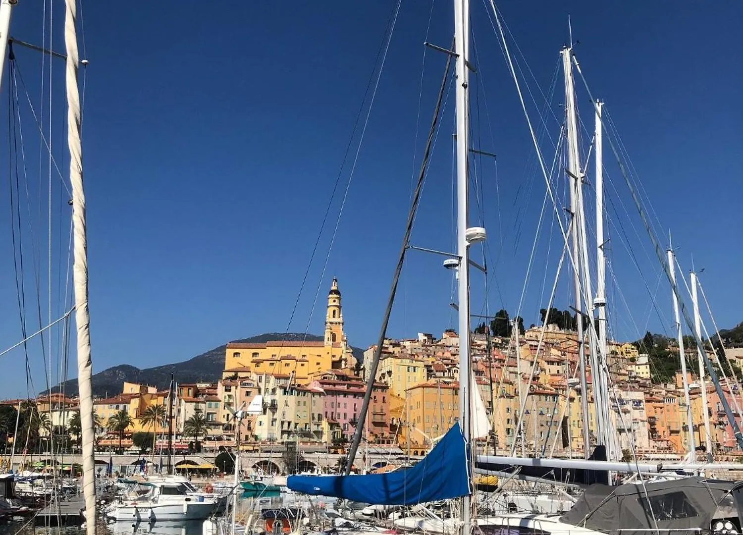 Appartement Welcome In The Cozy Blue Nest Pedestrian Menton France