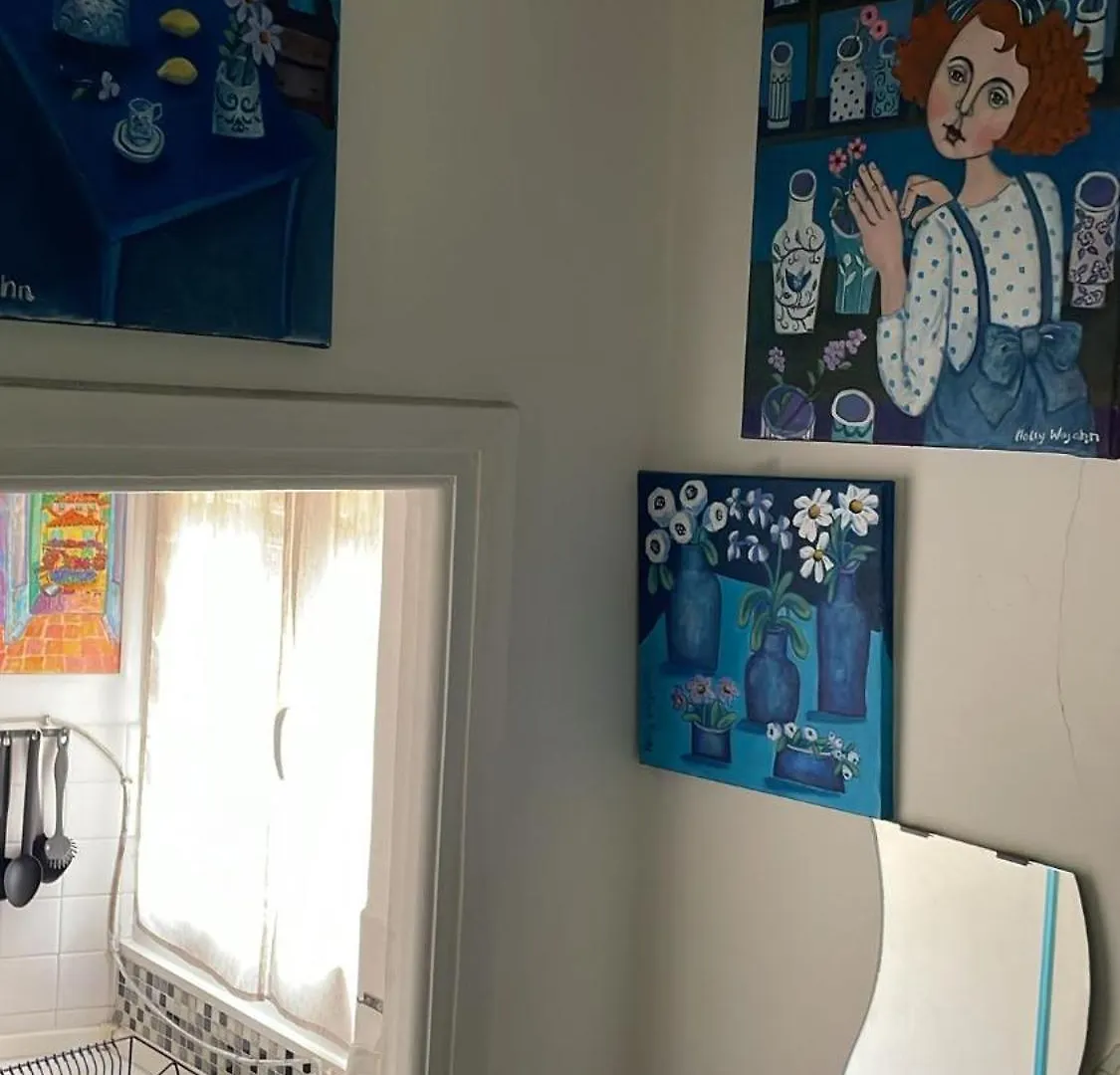 Appartement Welcome In The Cozy Blue Nest Pedestrian Menton France